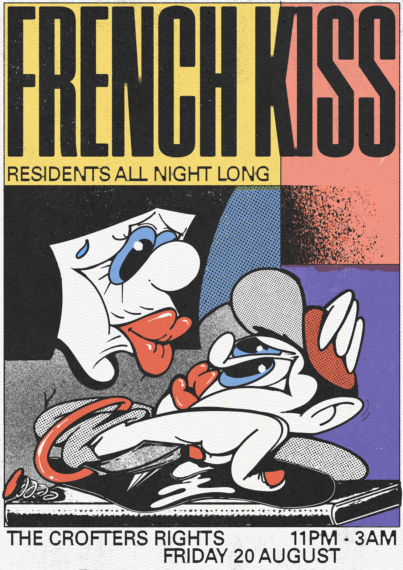 French Kiss: Resident Deejays All Night Long at Crofters Rights