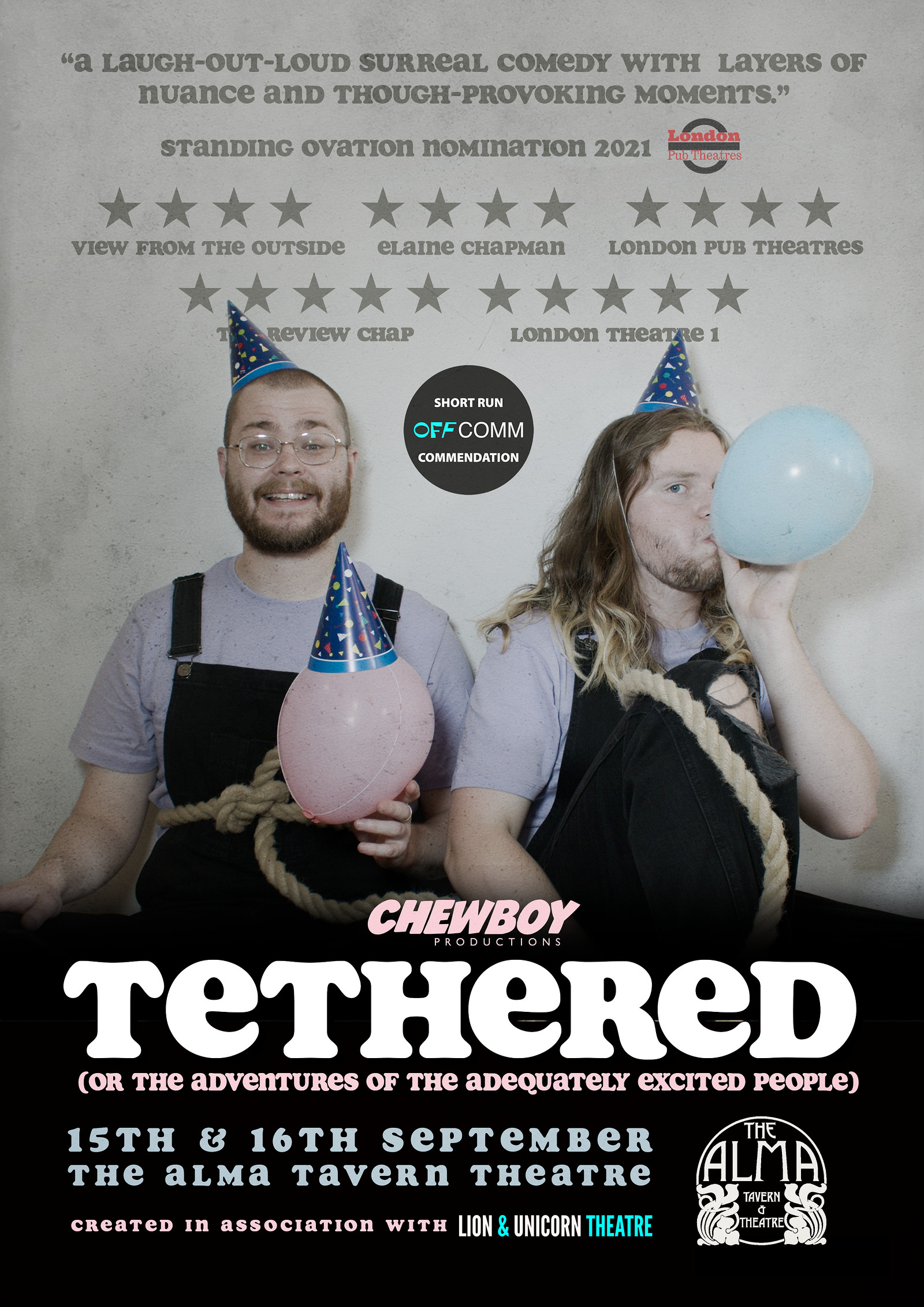 Tethered at Alma Tavern and Theatre