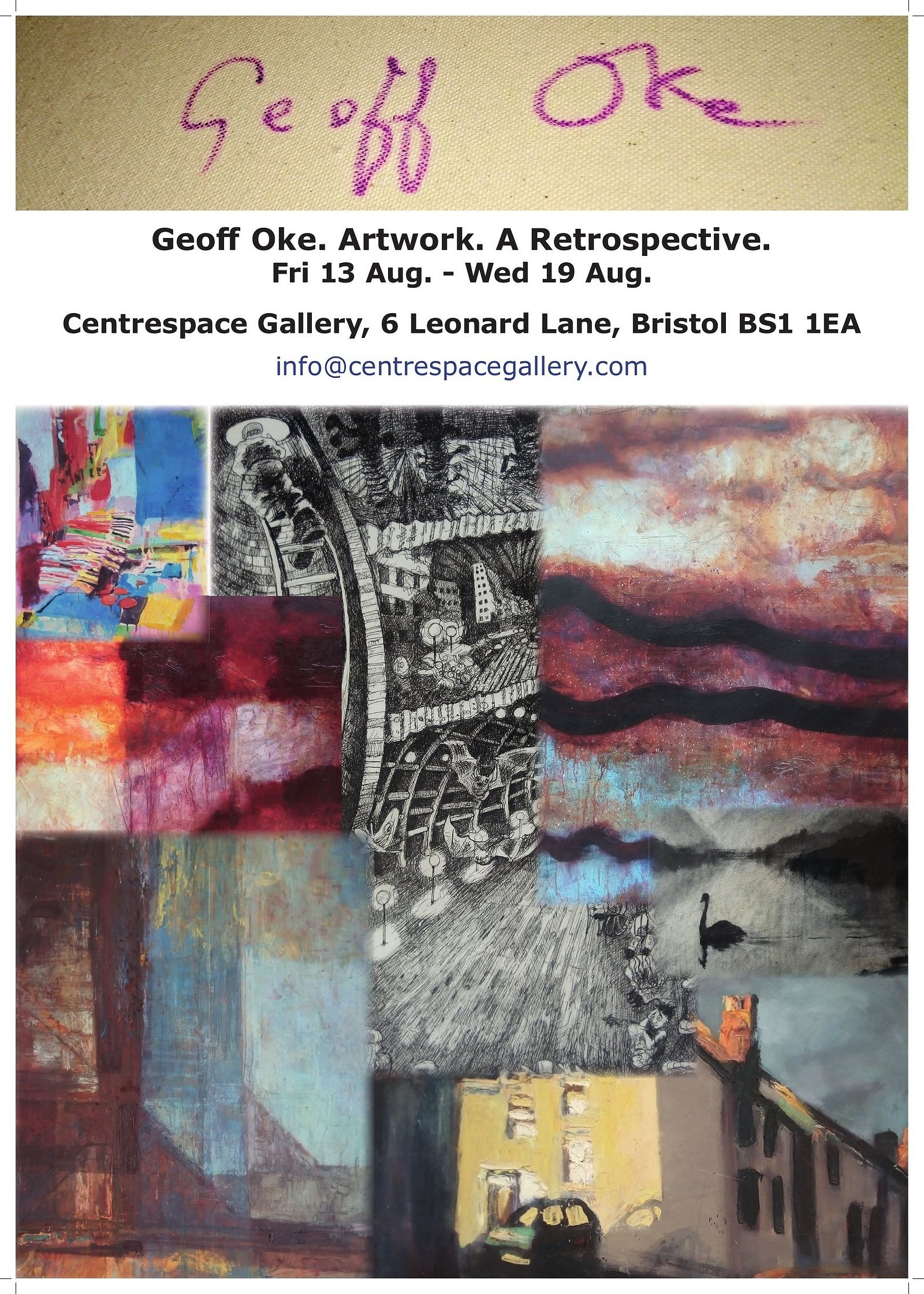 Geoff Oke - Artwork Retrospective at Centrespace