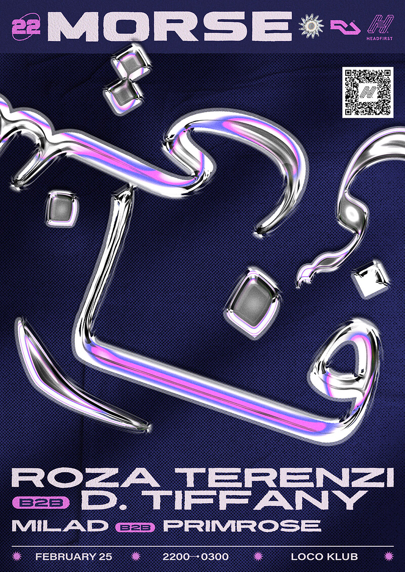 Morse: Roza Terenzi b2b D. Tiffany at The Loco Klub