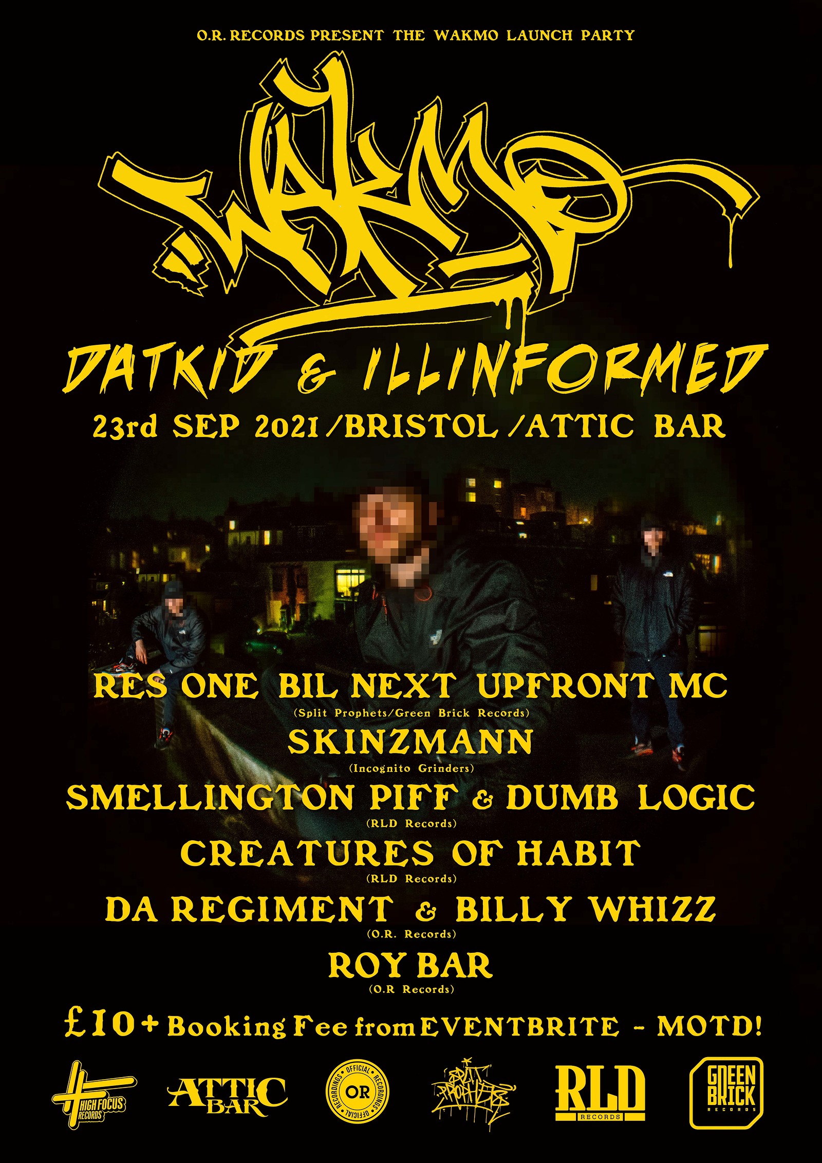 Datkid & Illinformed WAKMO Album Launch at The Attic Bar