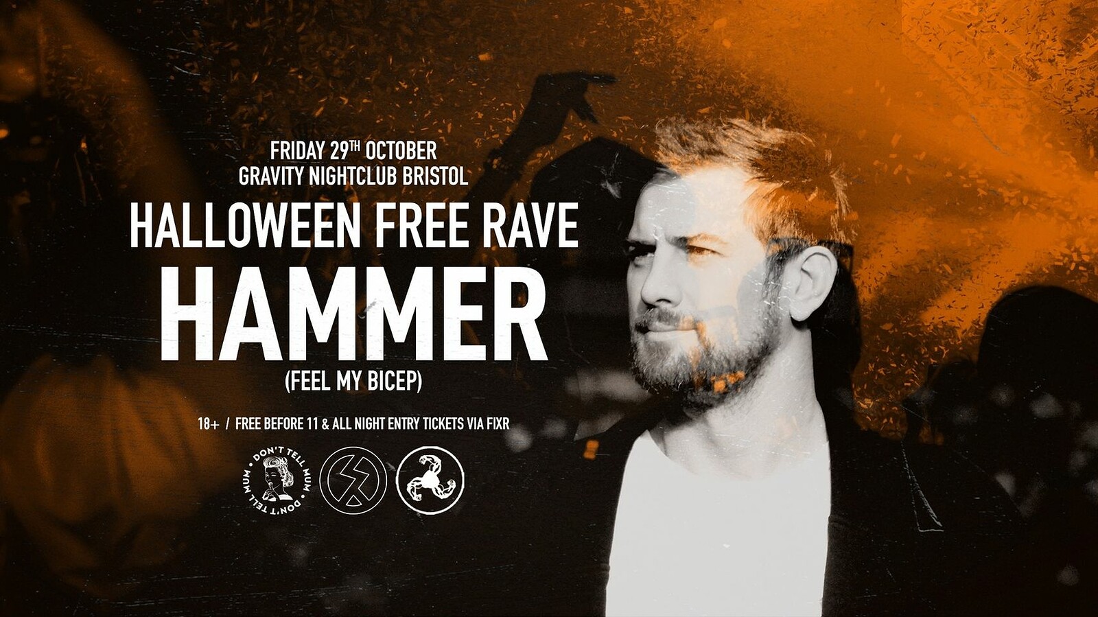 Halloween Free Rave w/ Hammer at Gravity
