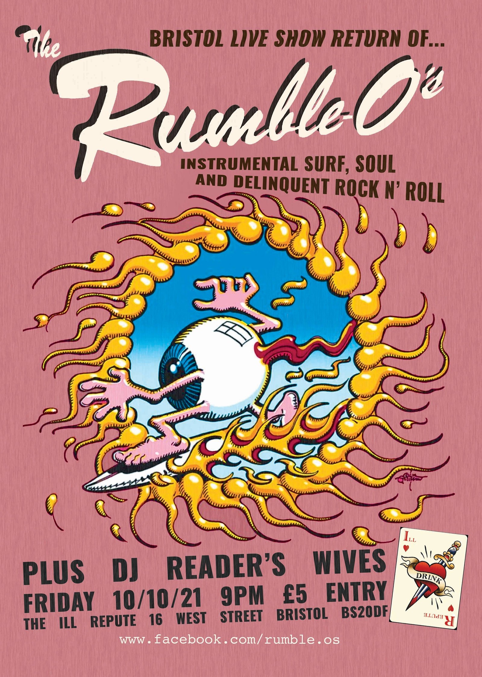 The Rumble-O's at The ILL REPUTE