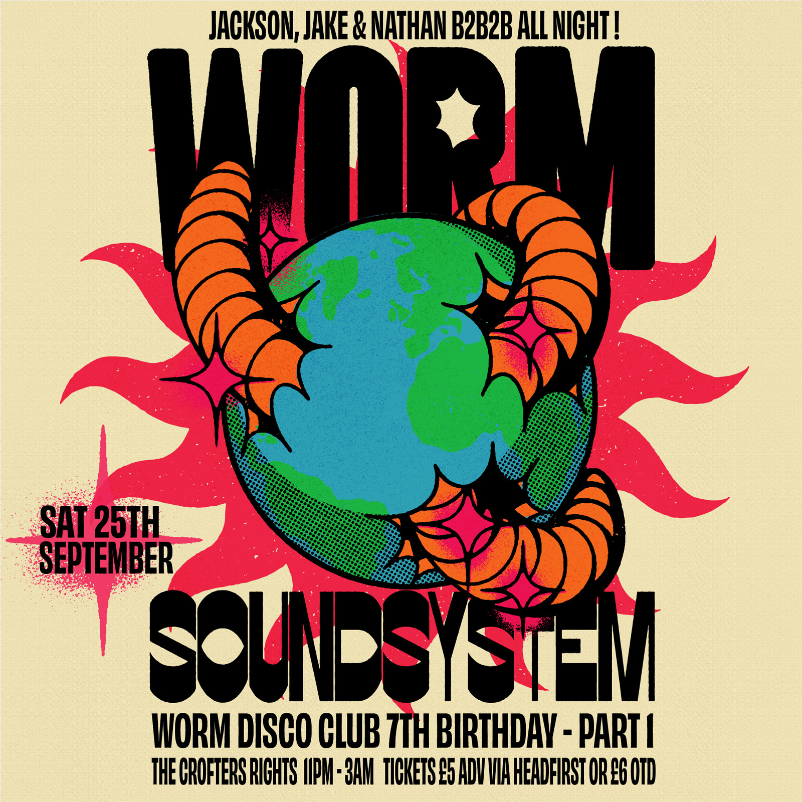 Worm Soundsystem at Crofters Rights