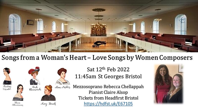 Songs from a Woman’s Heart at St George's Bristol