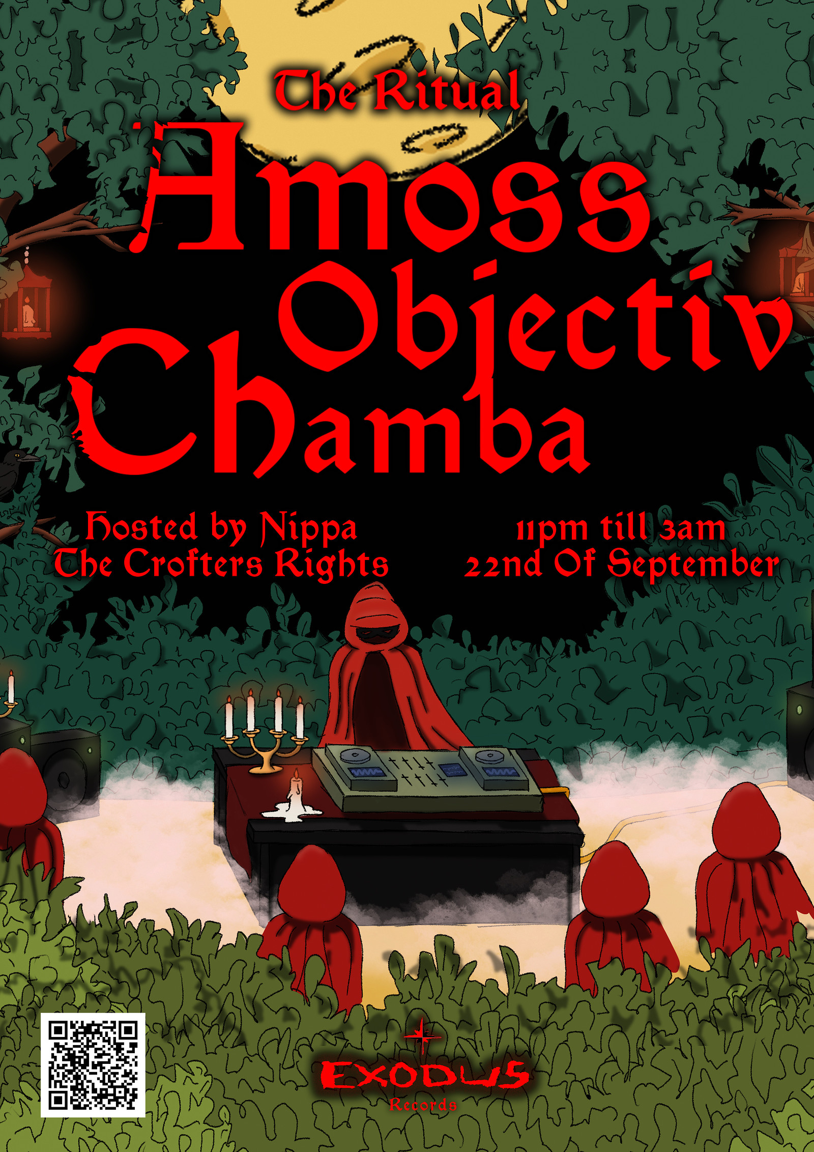 The Ritual - Amoss, Objectiv & Chamba at Crofters Rights