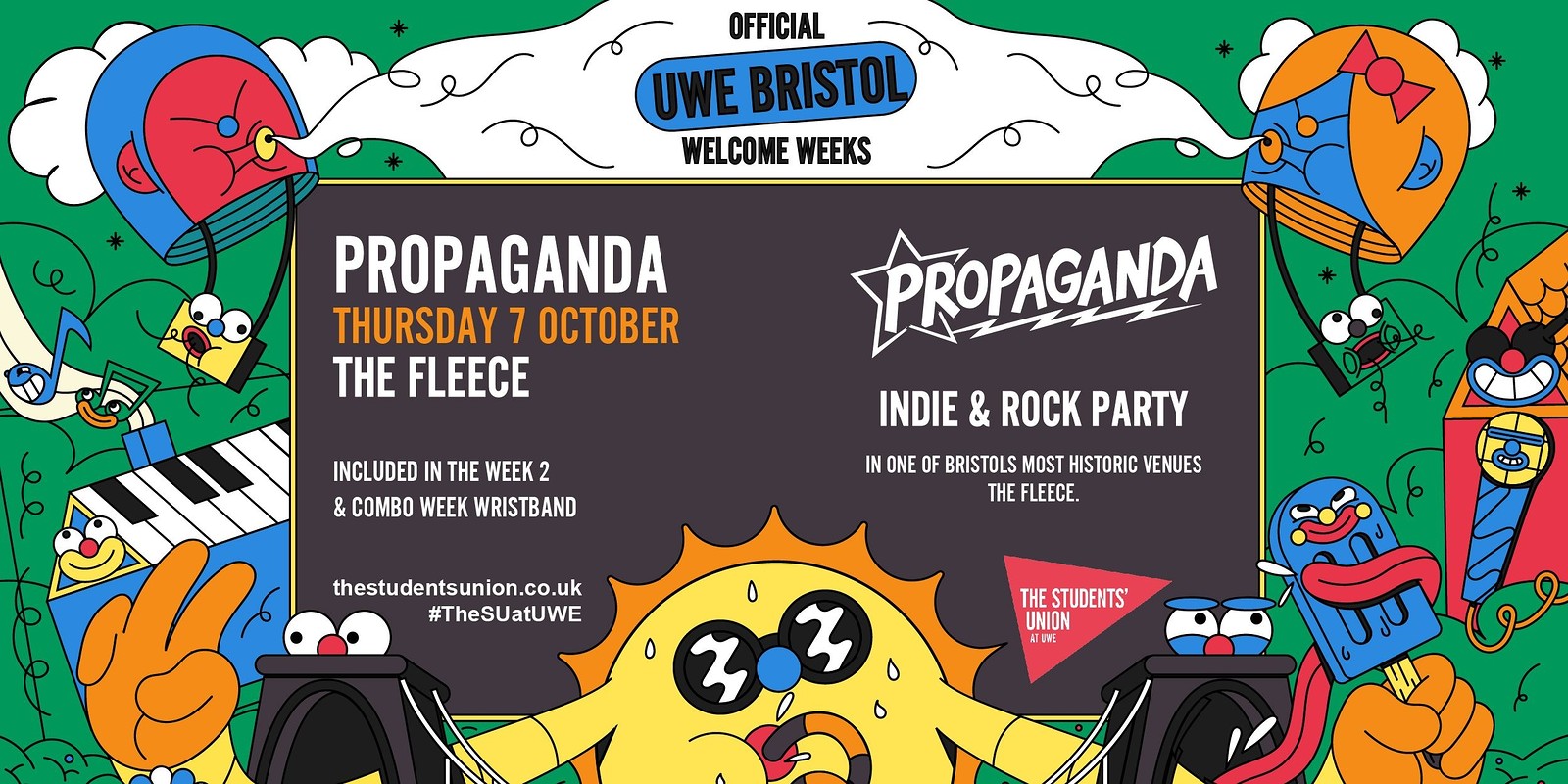 Propaganda - The Indie Rock Party at The Fleece