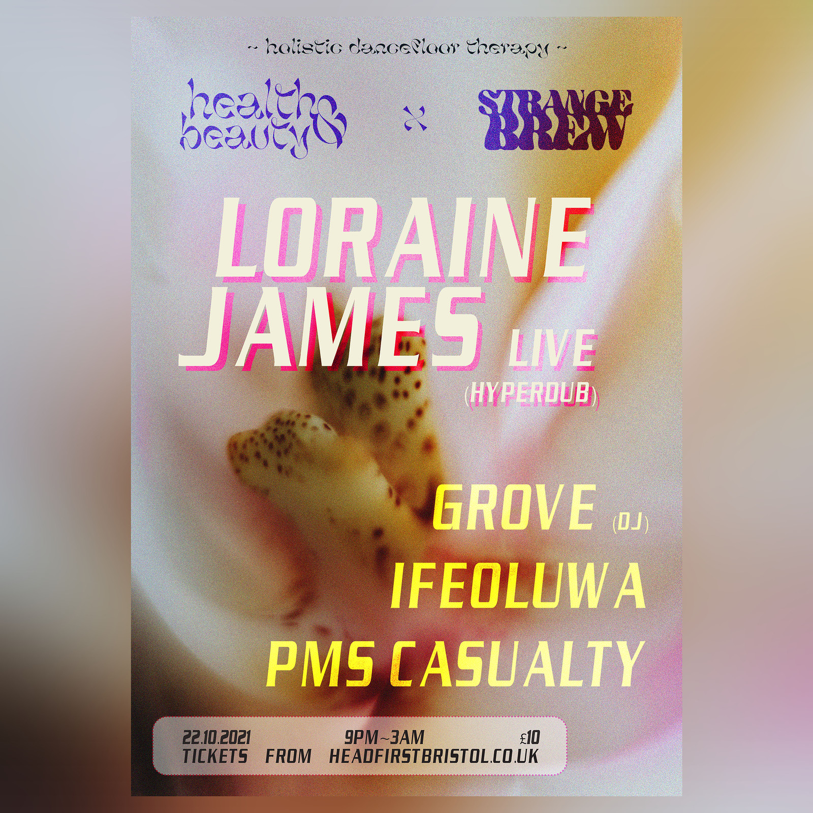 Health & Beauty x SB ~ Loraine James  & more at Strange Brew