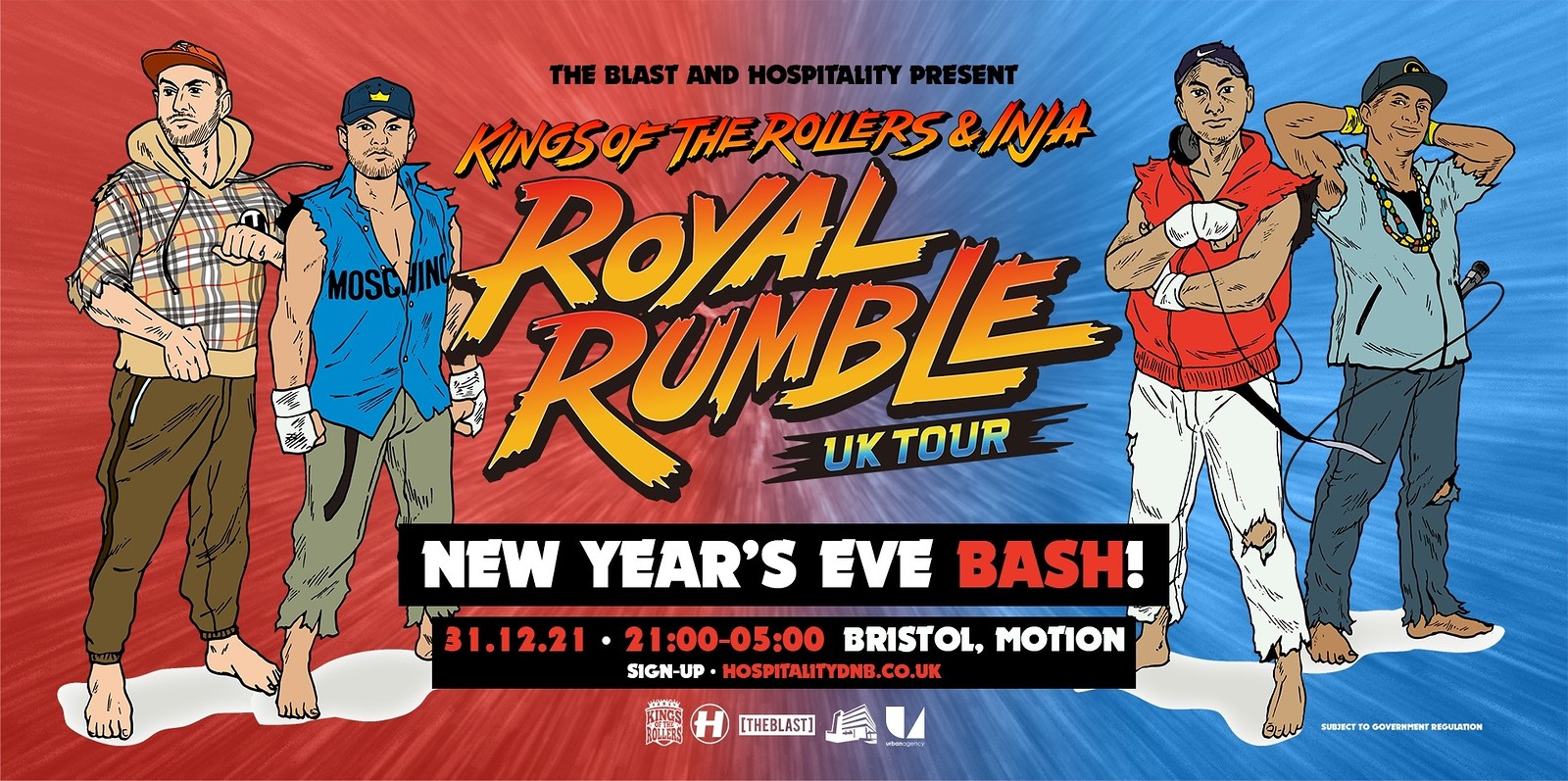 Kings of the Rollers x The Blast // NYE Bash at Motion