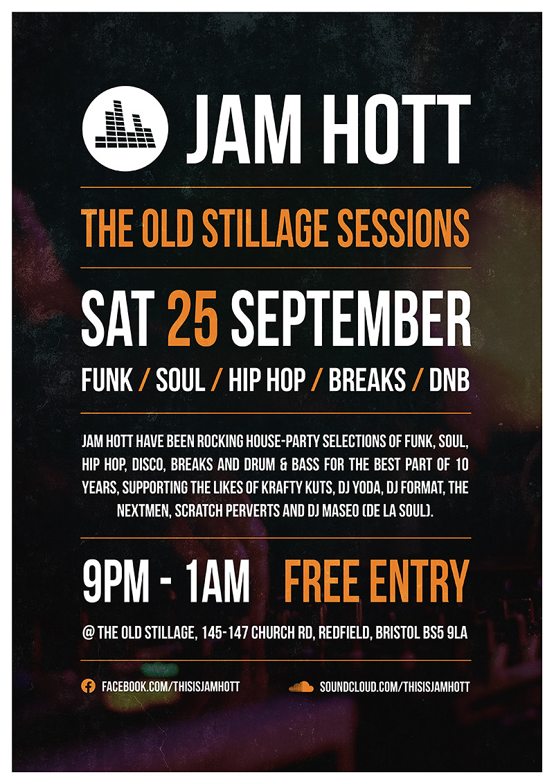 Jam Hott - The Old Stillage Sessions at The Old Stillage