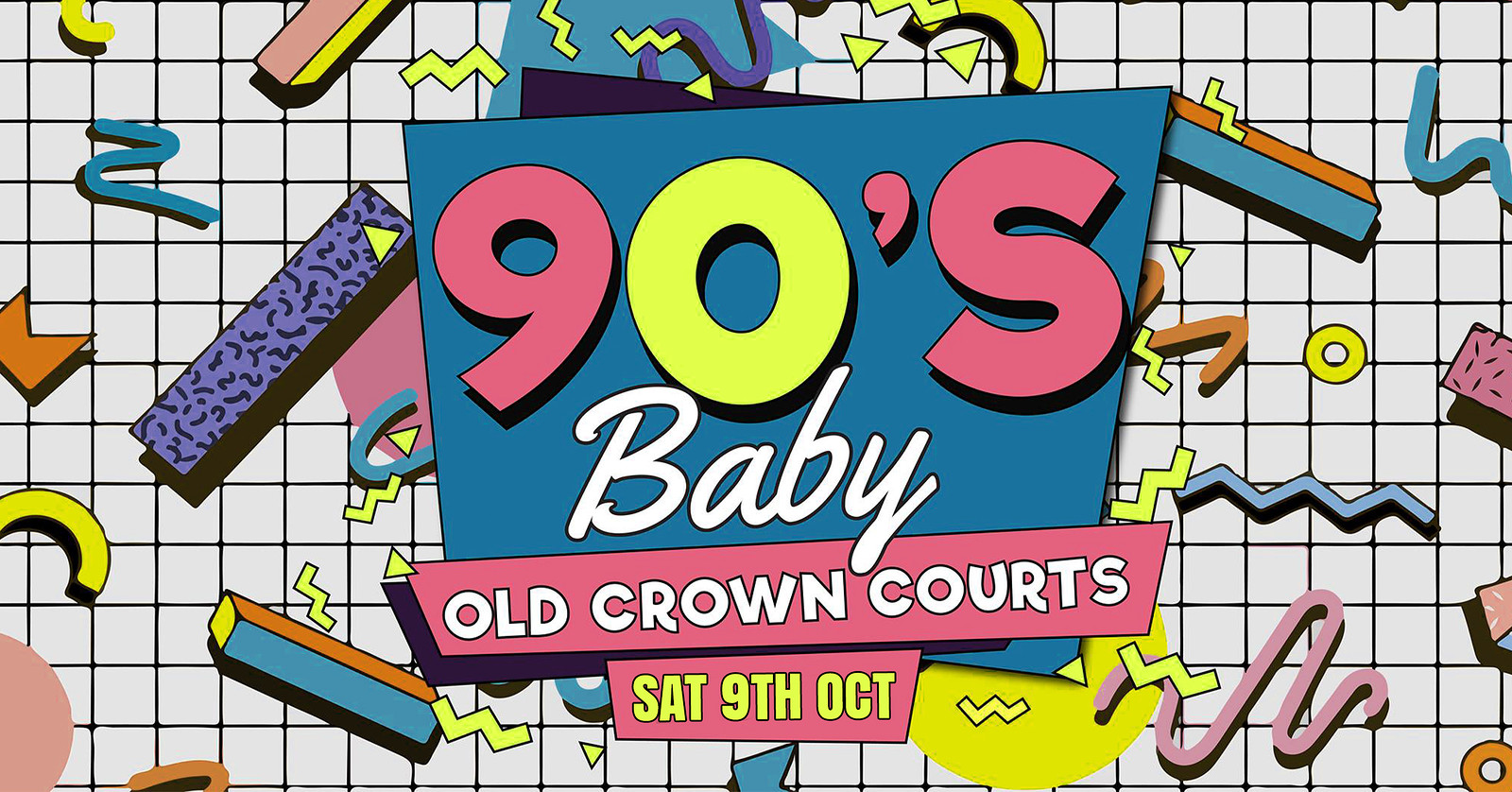 90's Baby • Bristol Prison Party at The Old Crown Courts