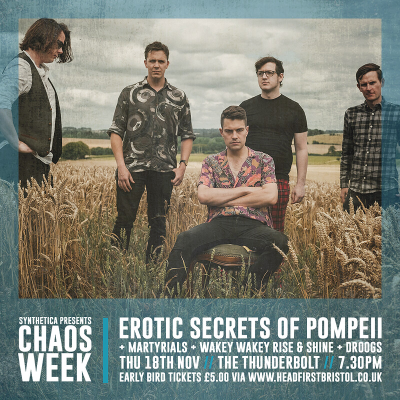 CHAOS WEEK | Erotic Secrets of Pompeii + Support at The Thunderbolt