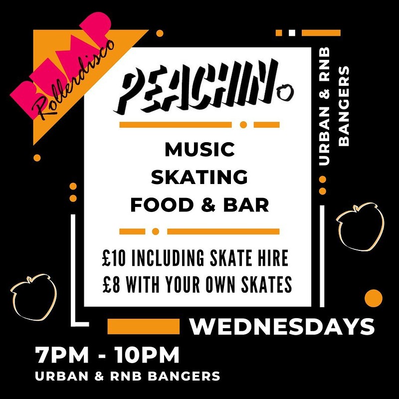 Peachin' R&B Wednesdays @ BUMP Rollerdisco at BUMP Rollerdisco