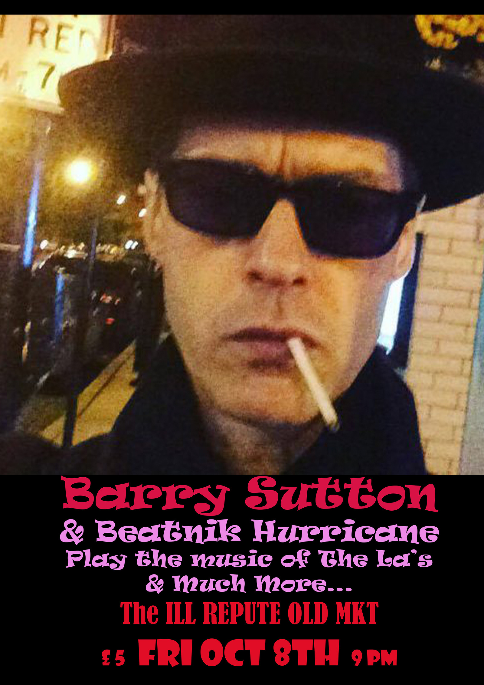 Barry Sutton play The La's and other stuff at The ILL REPUTE