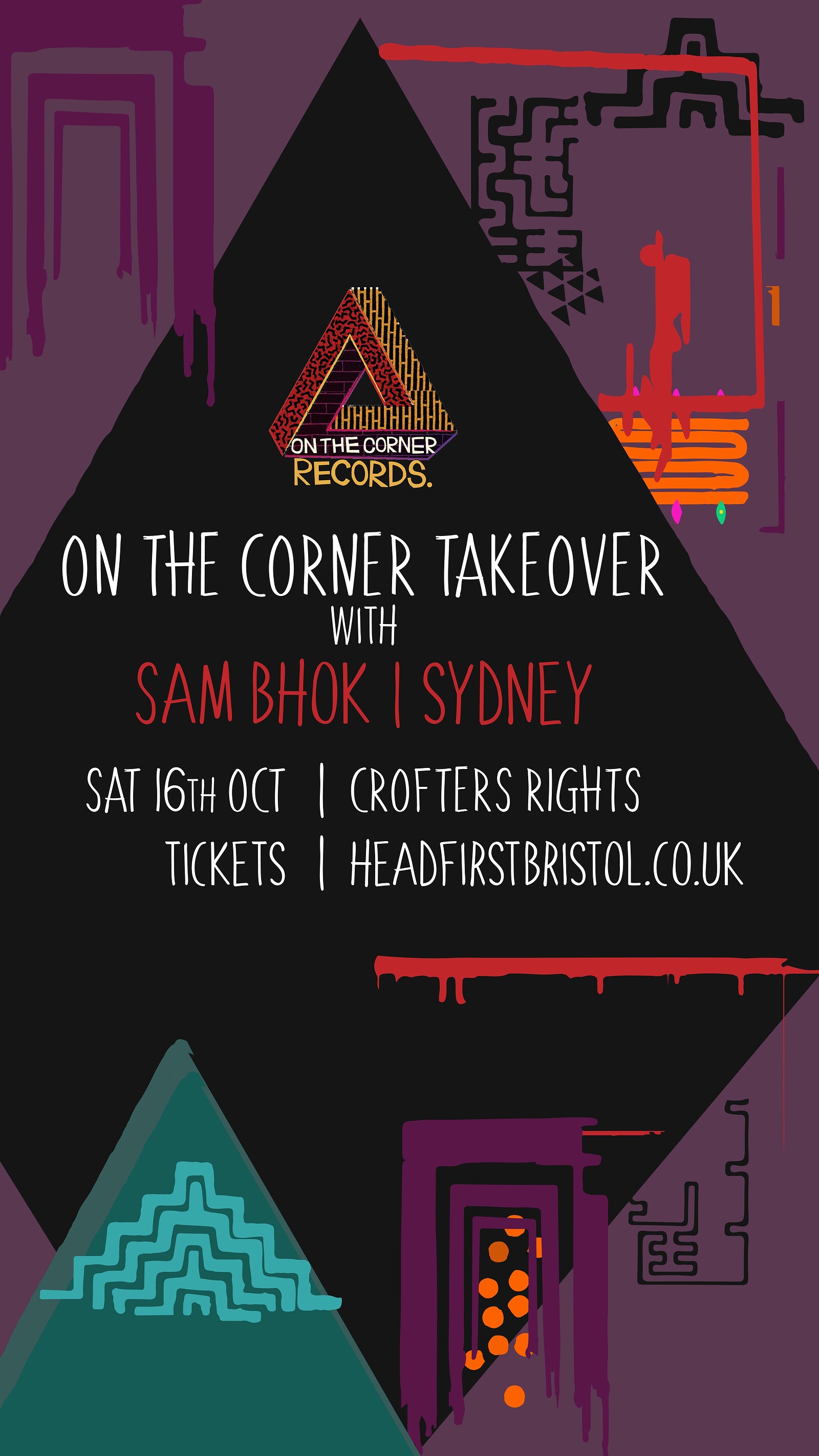On The Corner Takeover: Sam Bhok & Sydney at Crofters Rights
