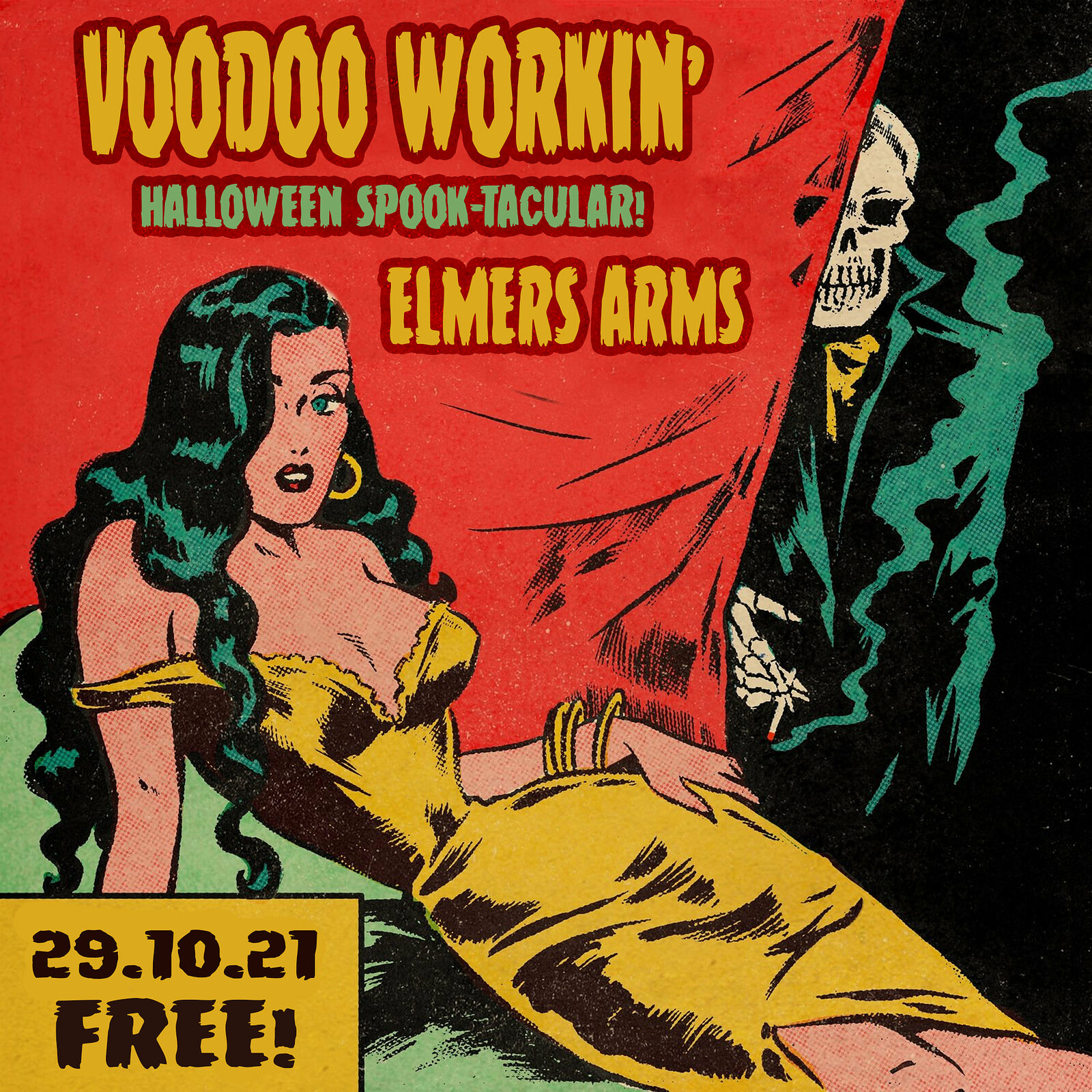 Voodoo Workin' Halloween Spook-Tacular at Elmer's Arms