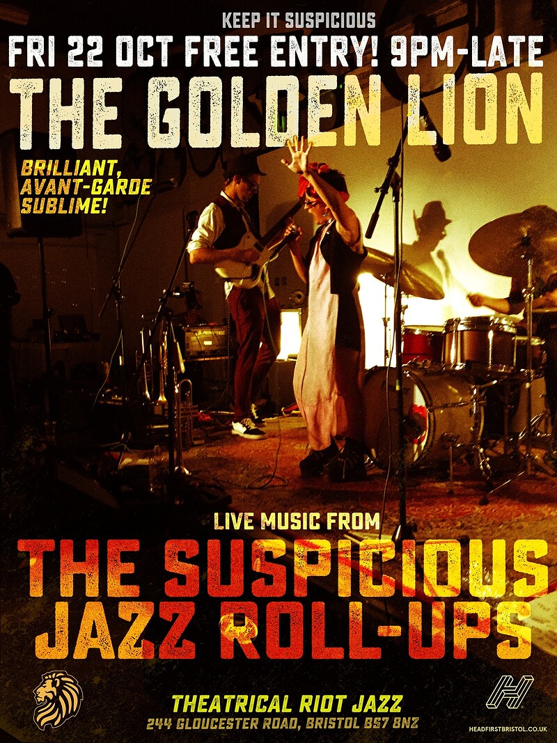 The Suspicious Jazz Roll-Ups at The Golden Lion