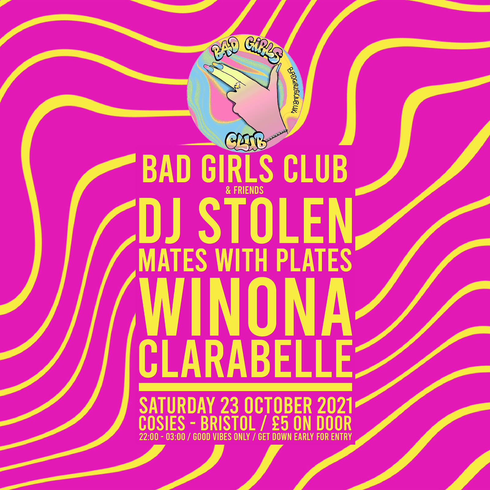 Bad Girls Club & Friends at Cosies