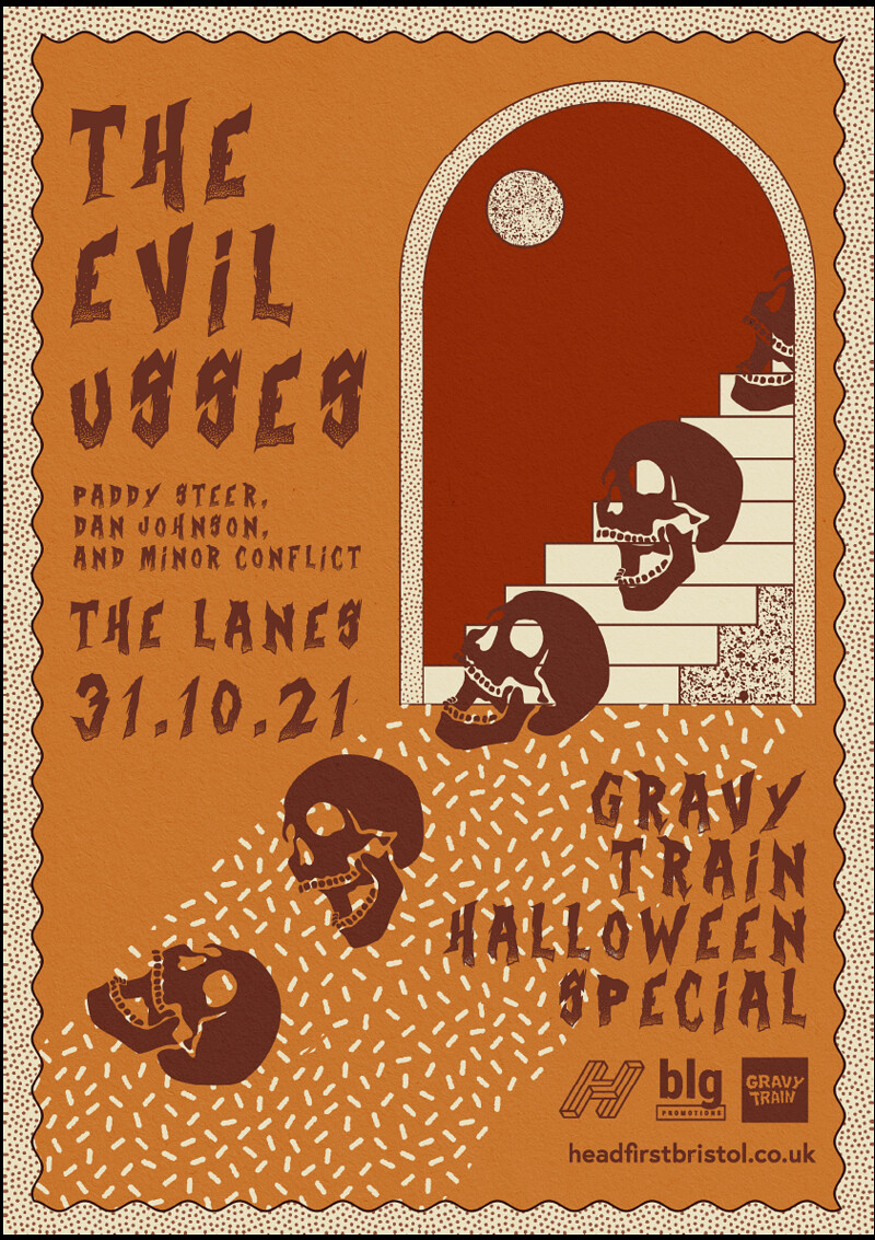 THE EVIL USSES + PADDY STEER + DAN JOHNSON at The Lanes
