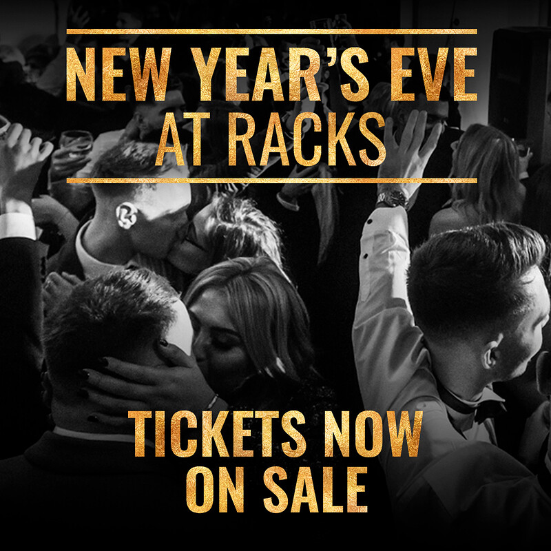 RACKS' FREE BAR NEW YEAR'S EVE PARTY at Racks Bar & Kitchen