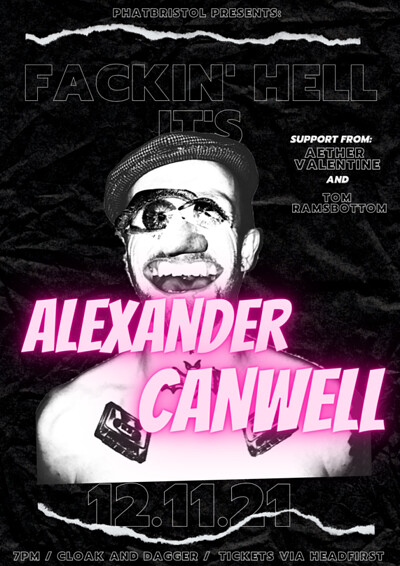 Alexander Canwell at The Cloak and Dagger