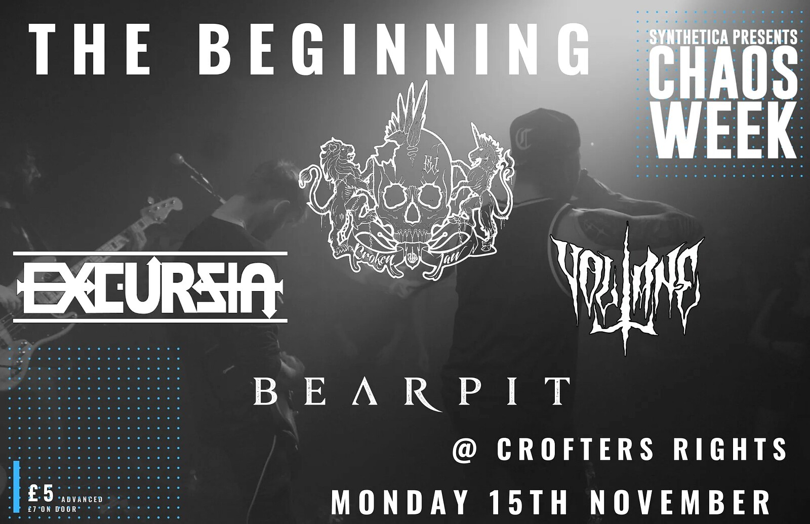 The Beginning | Broken Jaw + Support at Crofters Rights