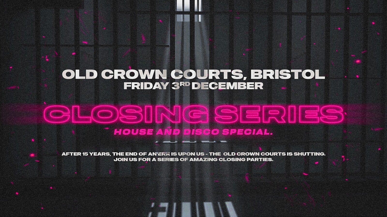 OCC Closing Rave • House and Disco Special at The Old Crown Courts