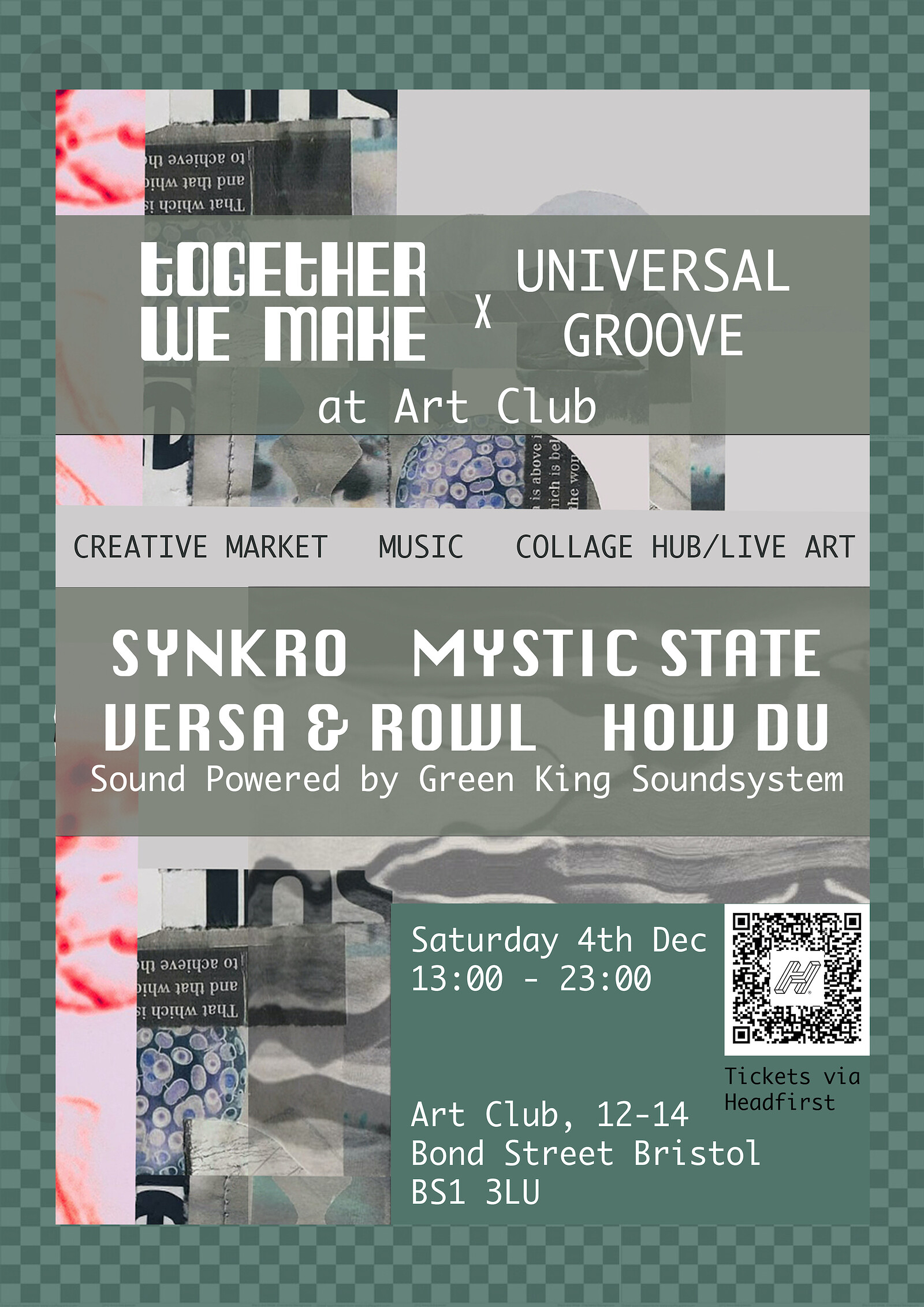 Together We Make & Universal Groove at Art Club