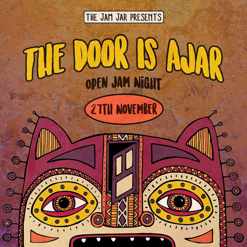 The Door Is Ajar at Jam Jar