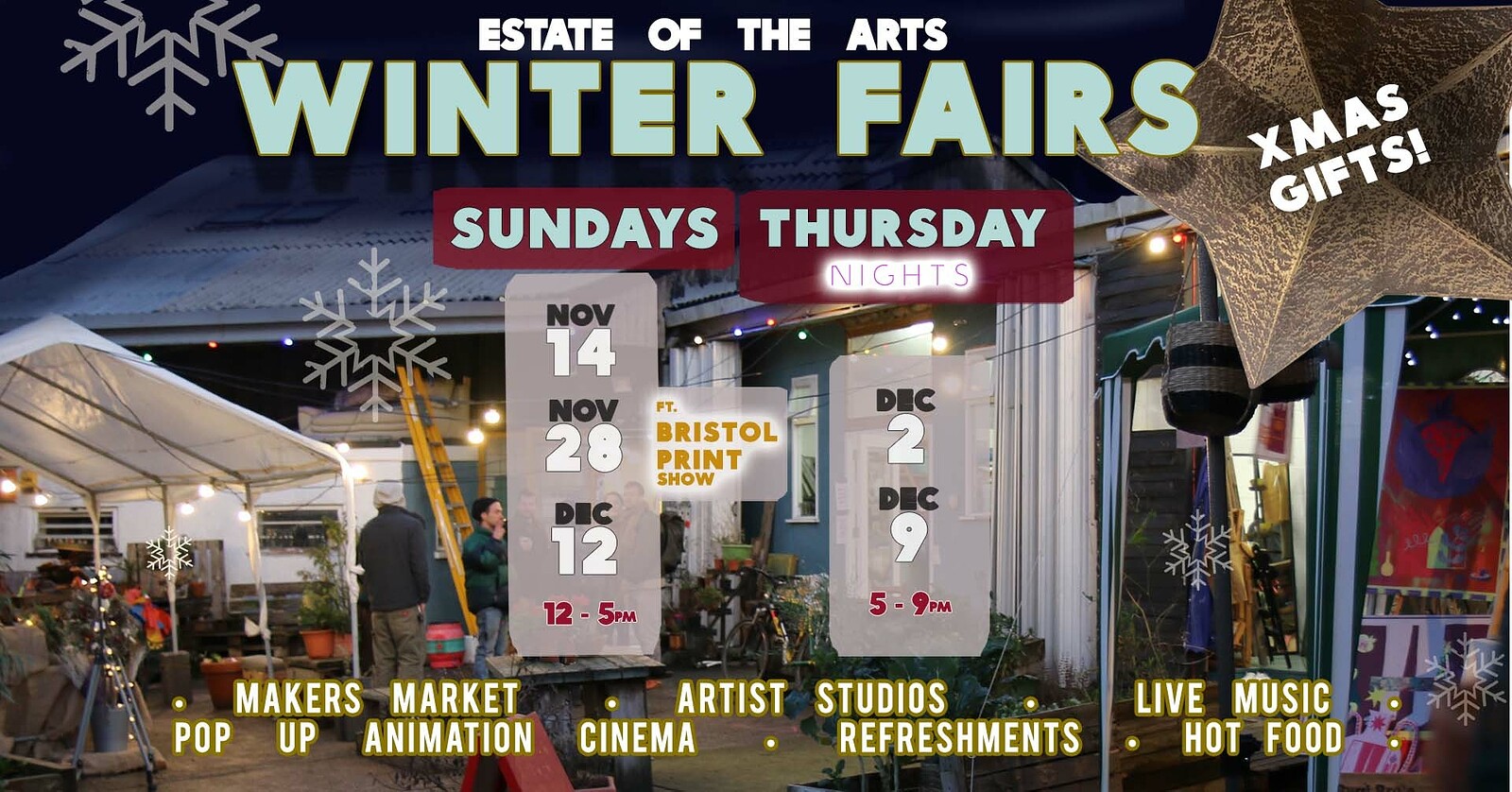 Winter Fair: Makers Market & Open Studios at Estate of the Arts