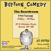 Buffoon Comedy Previews Liam Pickford & Adam Beard in Bristol