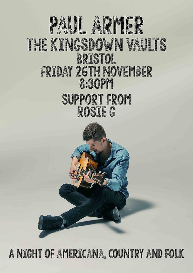 Paul Armer + support from Rosie G at Kingsdown Vaults