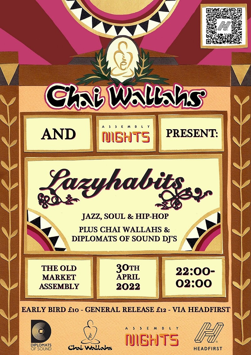 Chai wallahs: Lazy Habits & The Diplomats of Sound at The Old Market Assembly