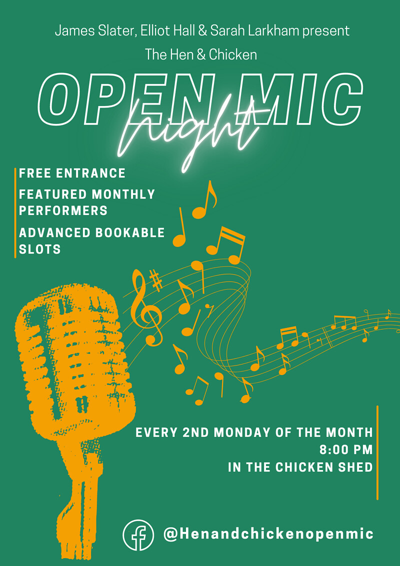 Open Mic Night at The Hen & Chicken