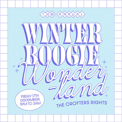 Paradisco presents: WINTER BOOGIE WONDERLAND at Crofters Rights