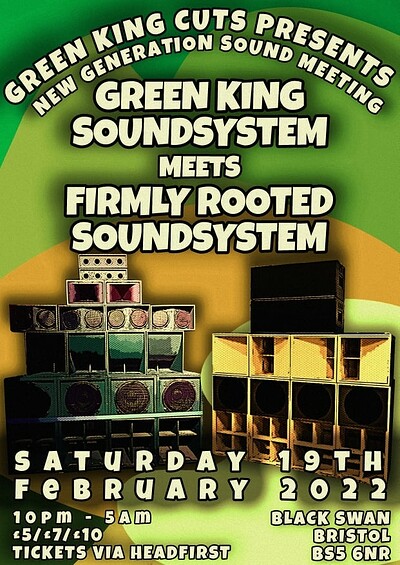 Green King Meets Firmly Rooted - 30 TIX - 100OTD at The Black Swan