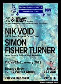 Nik Void & Simon Fisher Turner LIVE (2-4-1 Tix!)  in Bristol