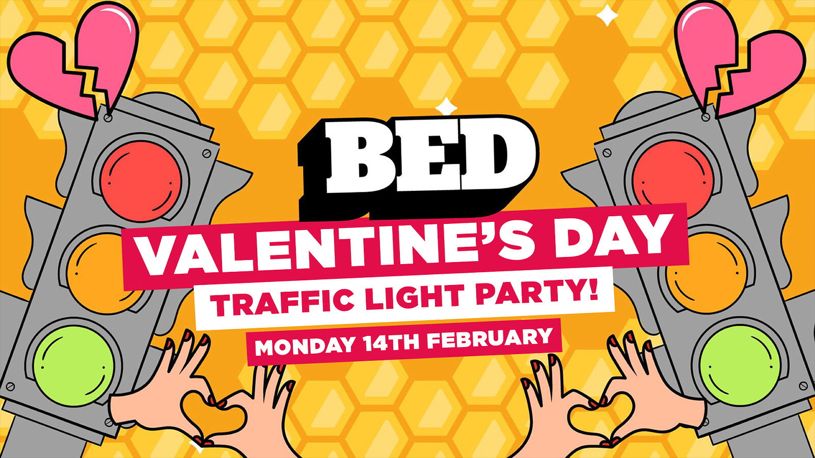 BED: Valentine's Day: Traffic Light Party at Gravity