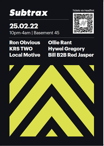 Subtrax w/ Ron Obvious, Ollie Rant & KRS TWO at Basement 45