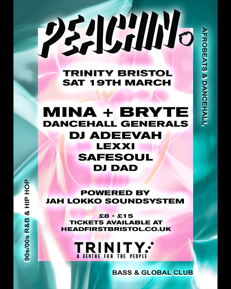 Peachin' : TONIGHT 40 Tickets OTD £20 at The Trinity Centre