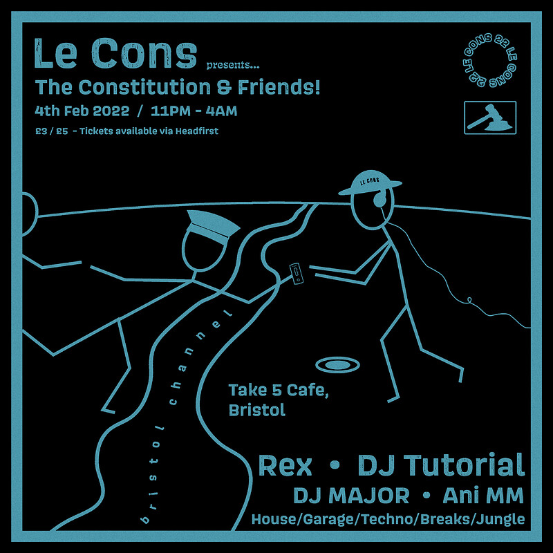 Le Cons presents: The Constitution & Friends! at Take Five Cafe