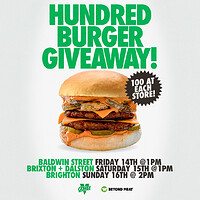 Ooowee FREE Burger Giveaway in Bristol