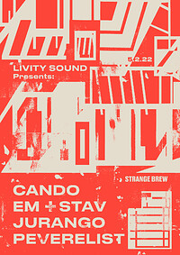 Livity Sound w/ Cando, Em + Stav, Jurango, Pev in Bristol