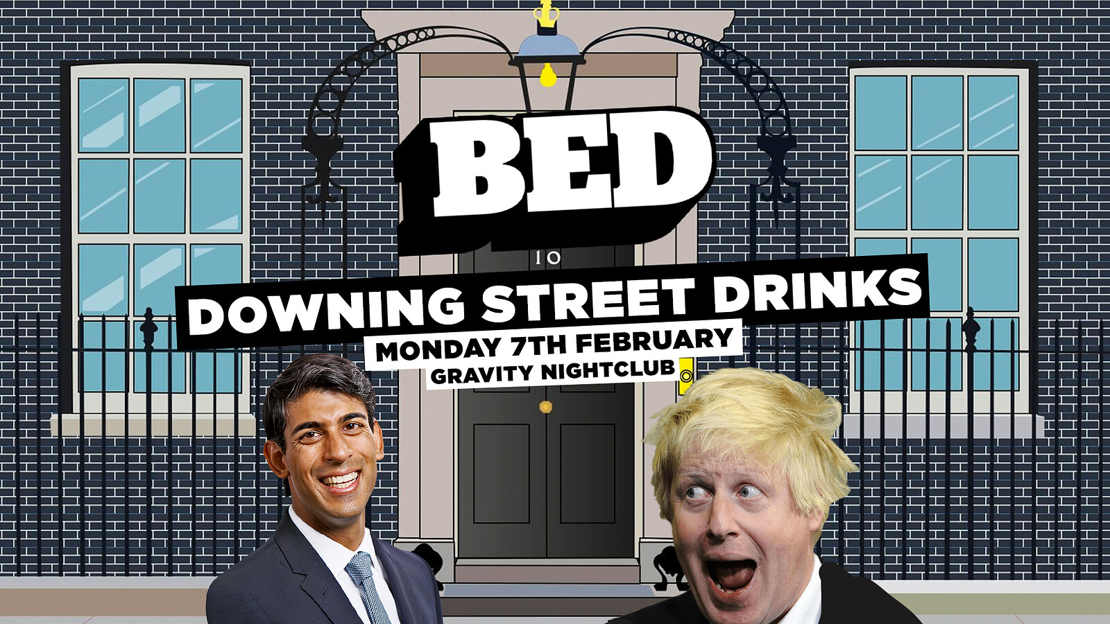 BED: Downing Street Drinks at Gravity
