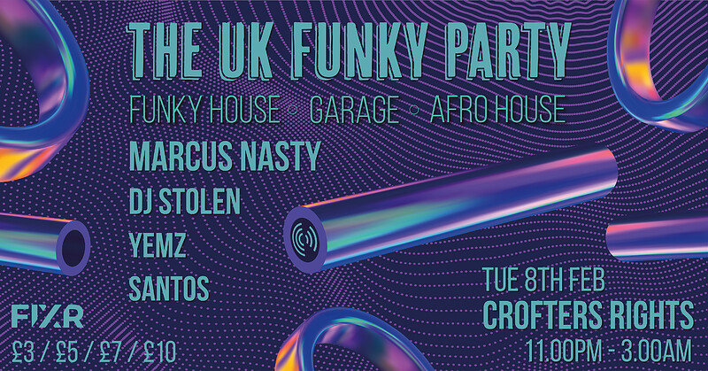 [TICKETS OTD] UK Funky Party w/ Marcus Nasty! in Bristol 2022
