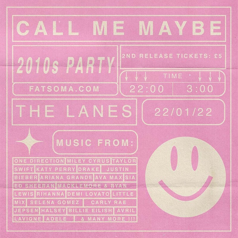 Call Me Maybe - 2010s Party at The Lanes
