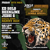 Jungle Riot presents: Jungle Cakes History special in Bristol