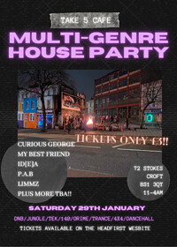 Multi-Genre House Party in Bristol