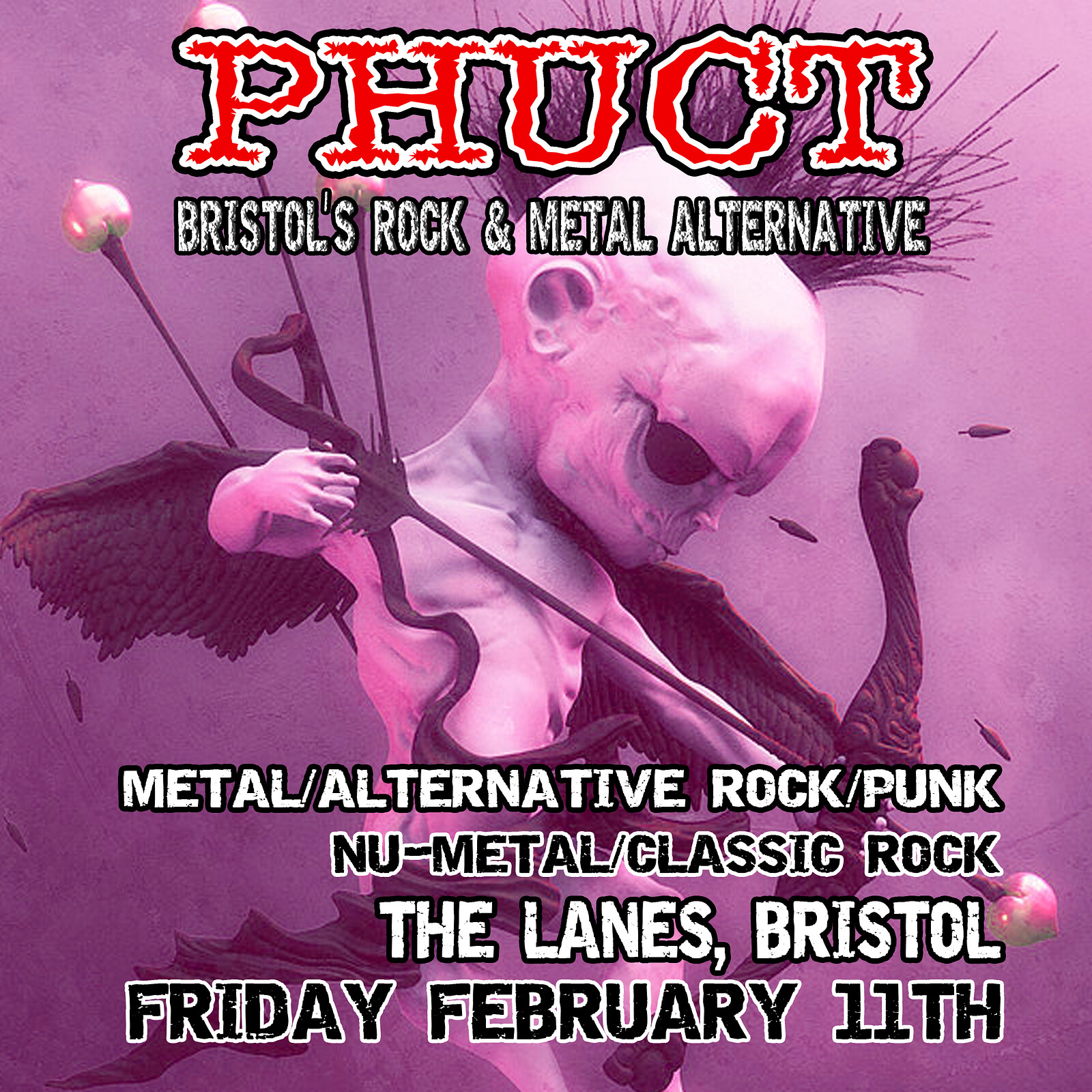 PHUCT - Bristol's Rock & Metal Alternative at The Lanes