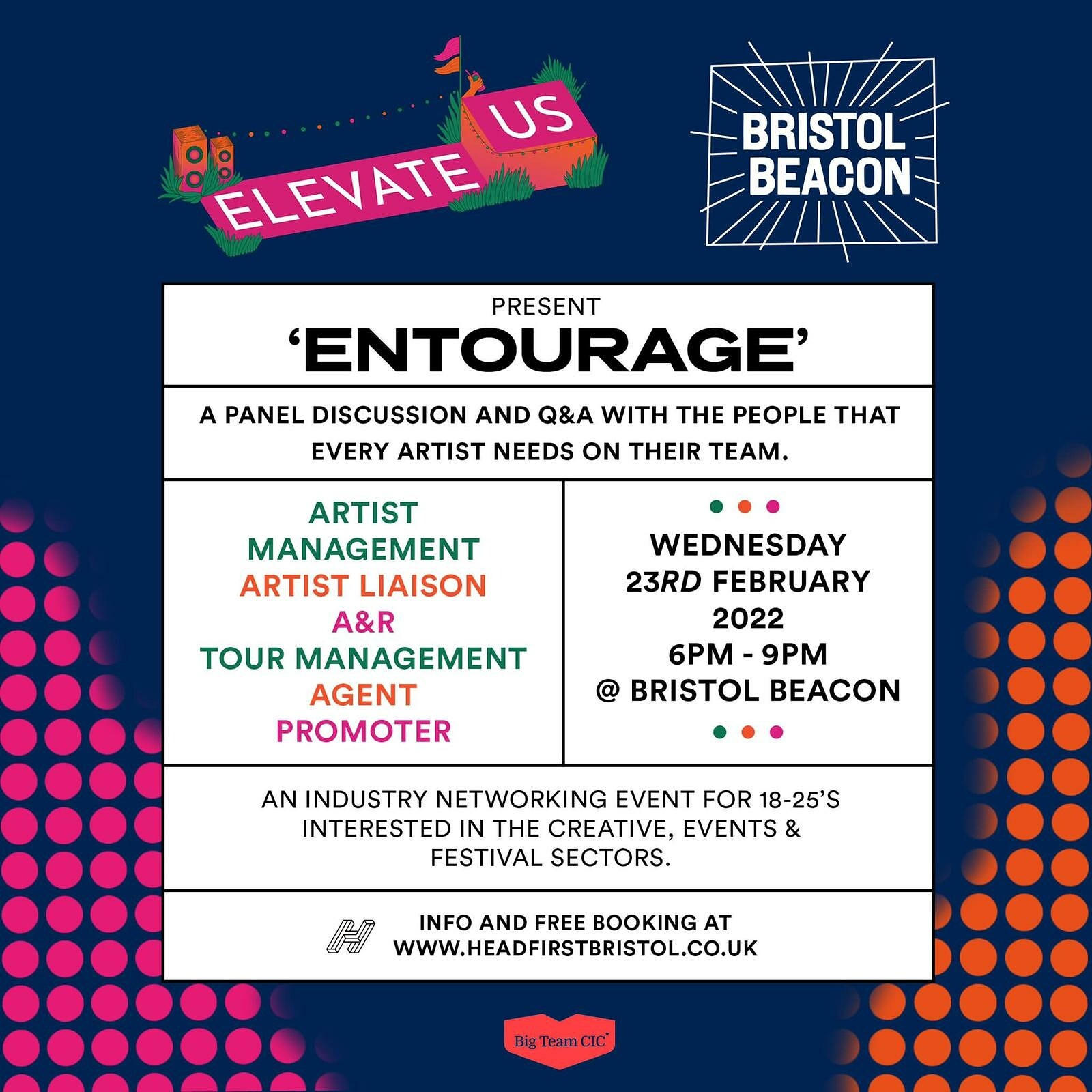 Elevate Us - Entourage at Bristol Beacon